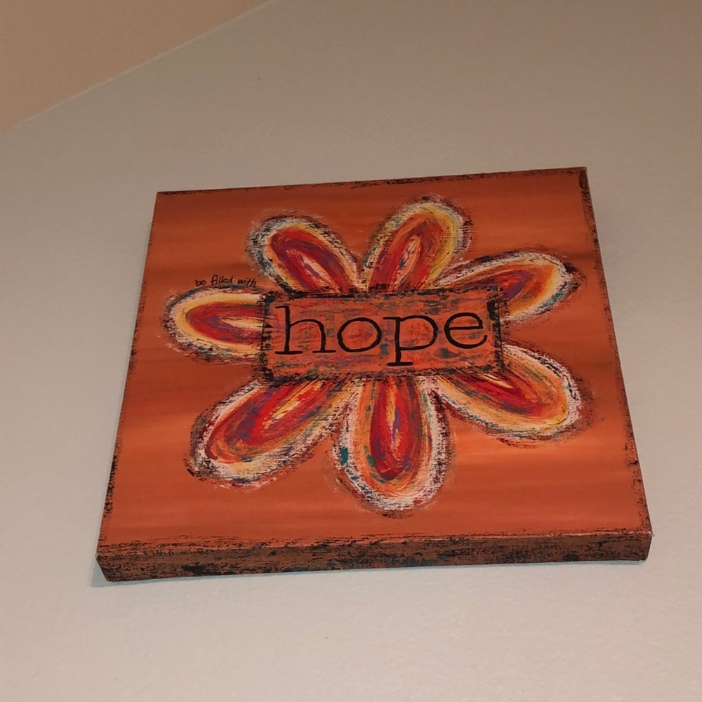 Hope wall art
